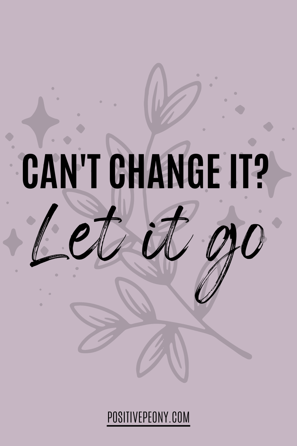 let it go,