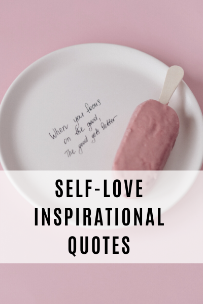 self-love inspirational quotes