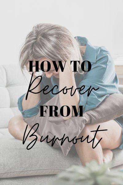 recover from burnout